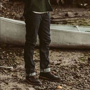 Taylor Stitch Cone mills selvedge in democratic fit